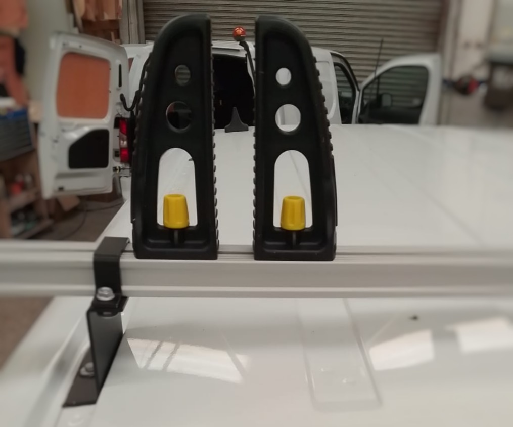 Van Guard Load Stops installed on a ULTI Bar+